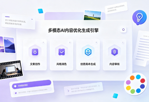 老河口市AI智能内容优化创新 多模态生成技术丰富数字内容创作生态
