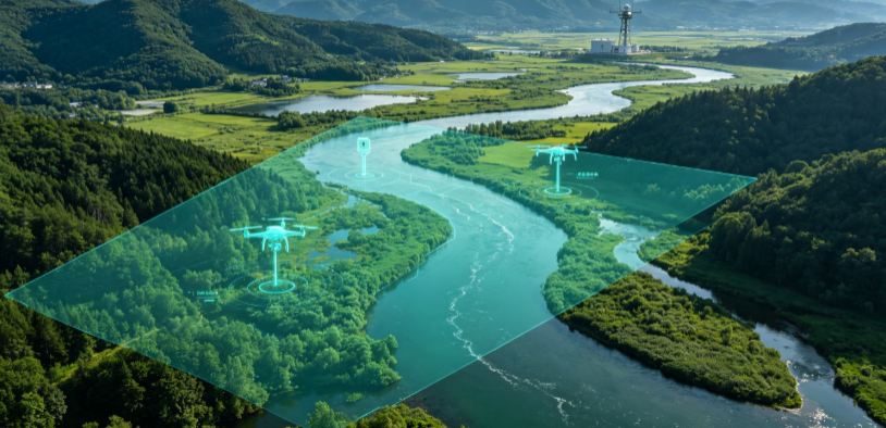 老河口市GEO 全域空间监测筑牢生态屏障，空间技术支撑环境治理与灾害防御
