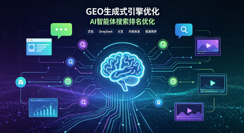 老河口市GEO 浪潮来袭：生成式引擎优化崛起，创作者争抢豆包、DeepSeek、元宝智能体流量入口